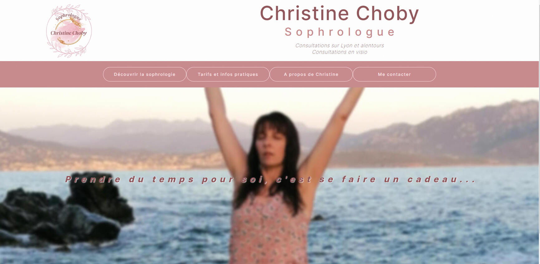 Christine sophrologue - site vitrine